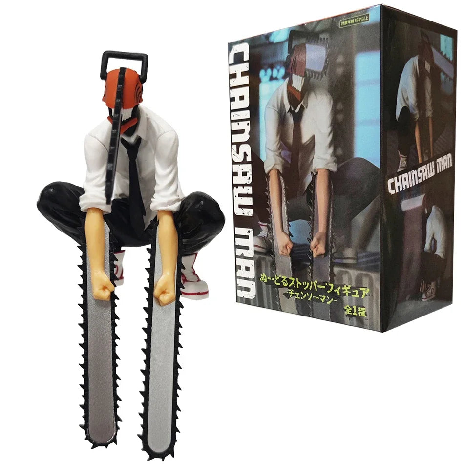 Chain Saw Man Denji Anime Figure Collectible-0