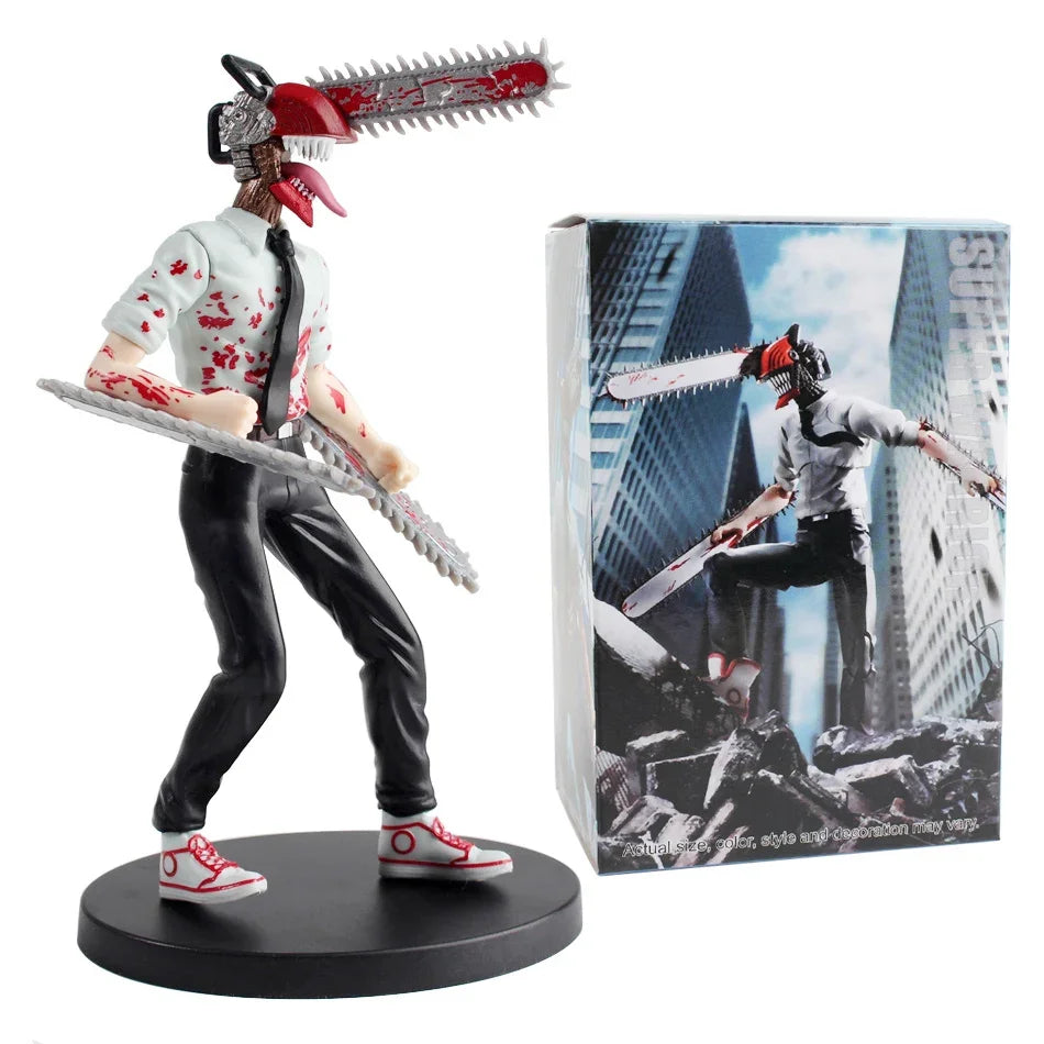 Chain Saw Man Denji Anime Figure Collectible-6