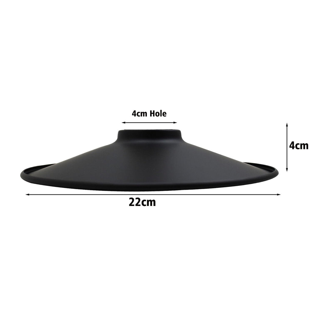 Easy Fit Lampshades Flat Ceiling Light Shades 22cm ~1395