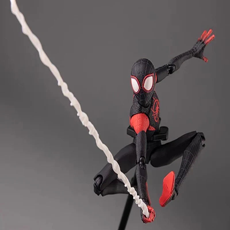 Spider-Man Miles Morales Anime Statue Toy
