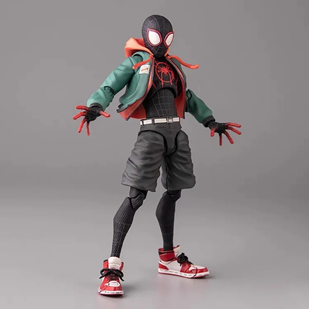 Spider-Man Miles Morales Anime Statue Toy