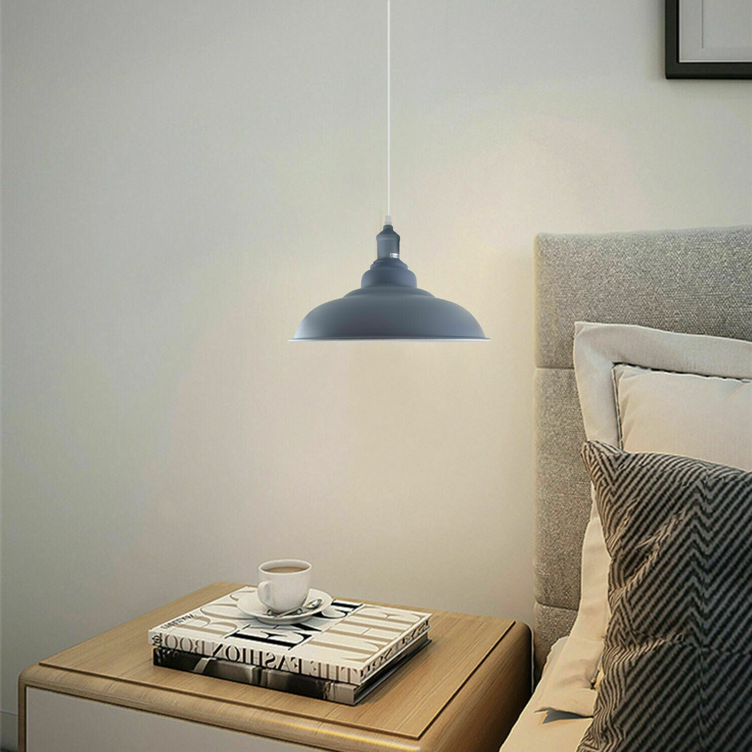 Vintage Industrial Metal Ceiling Pendant Shade Modern Hanging Retro Light Lamp~1563