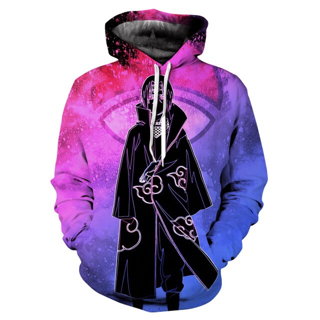 Super Cool Harajuku Hoodies Uzumaki Naruto 3D Hoodie Men Women Pullovers Hooded Sweatshirts Fashion Hoody Streetwear Coat Top